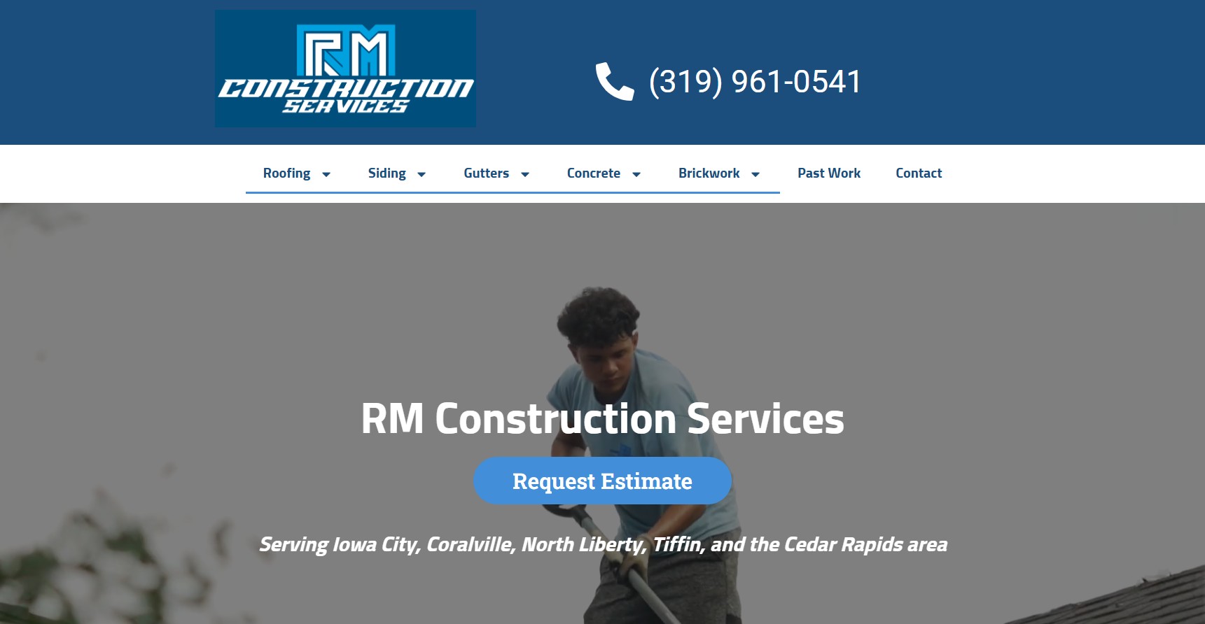 Cedar Rapids Web Design Example
